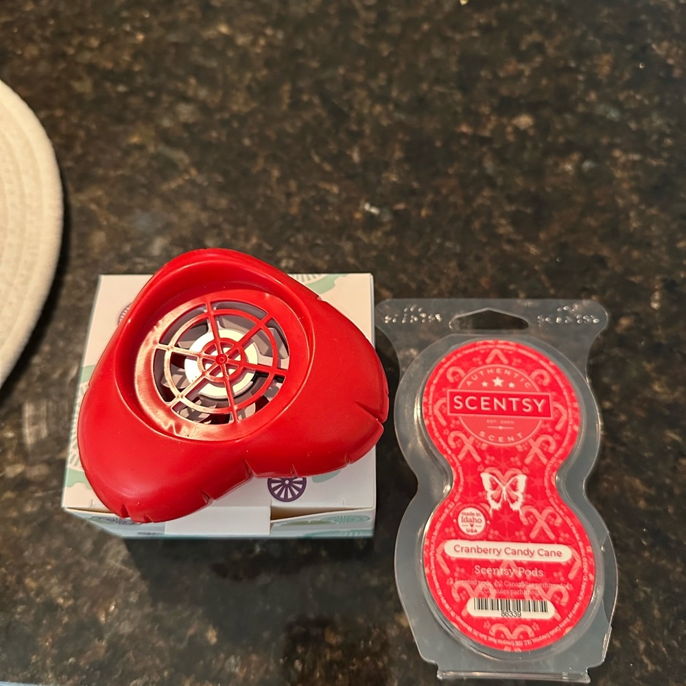 Scentsy Red Heart-Shaped Air Freshener